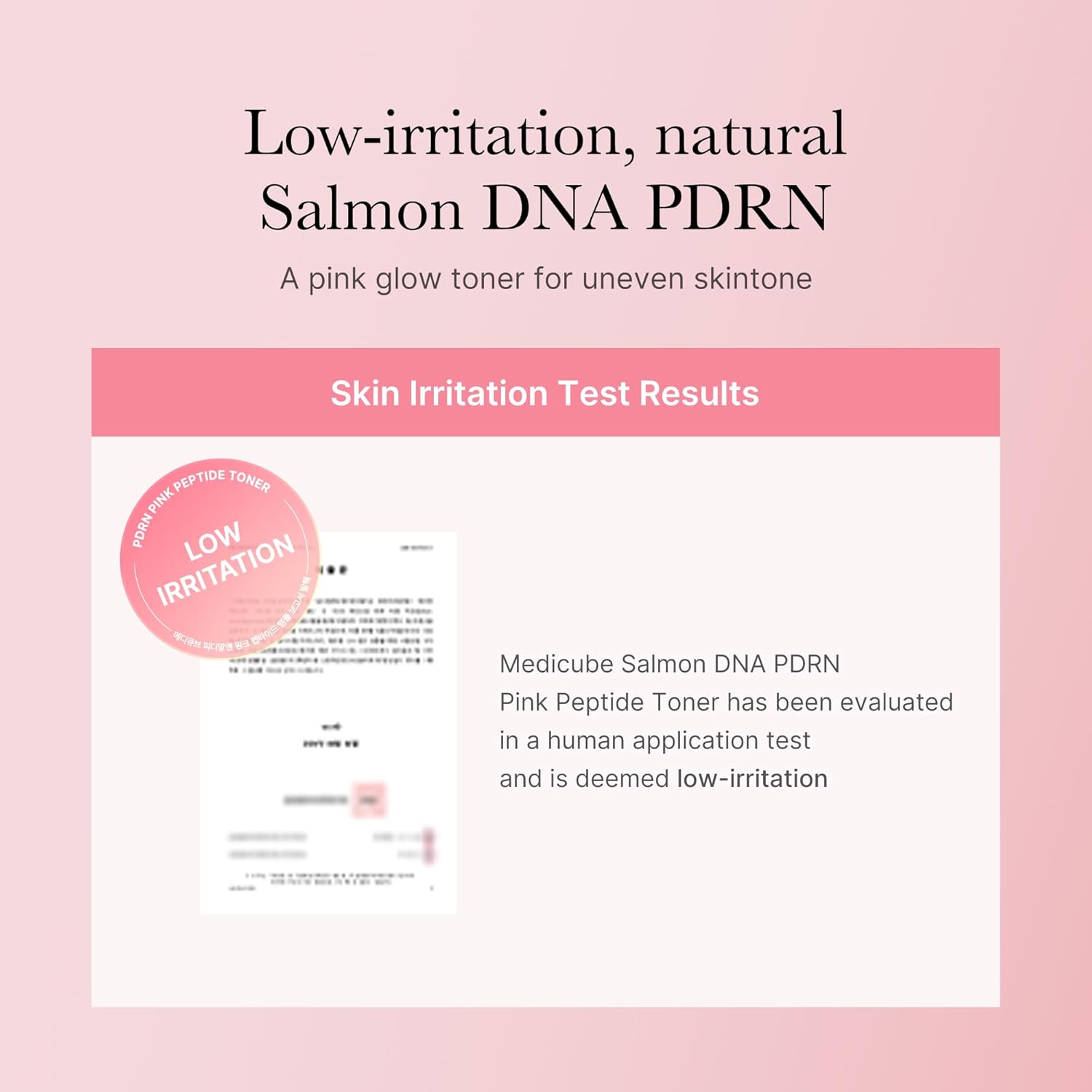 Medicube PDRN Pink Peptide Toner 250ml