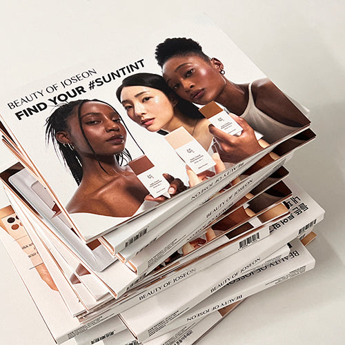 Beauty of Joseon Daily Tinted Fluid Sunscreen – Shade Sample Card (12 Shades)