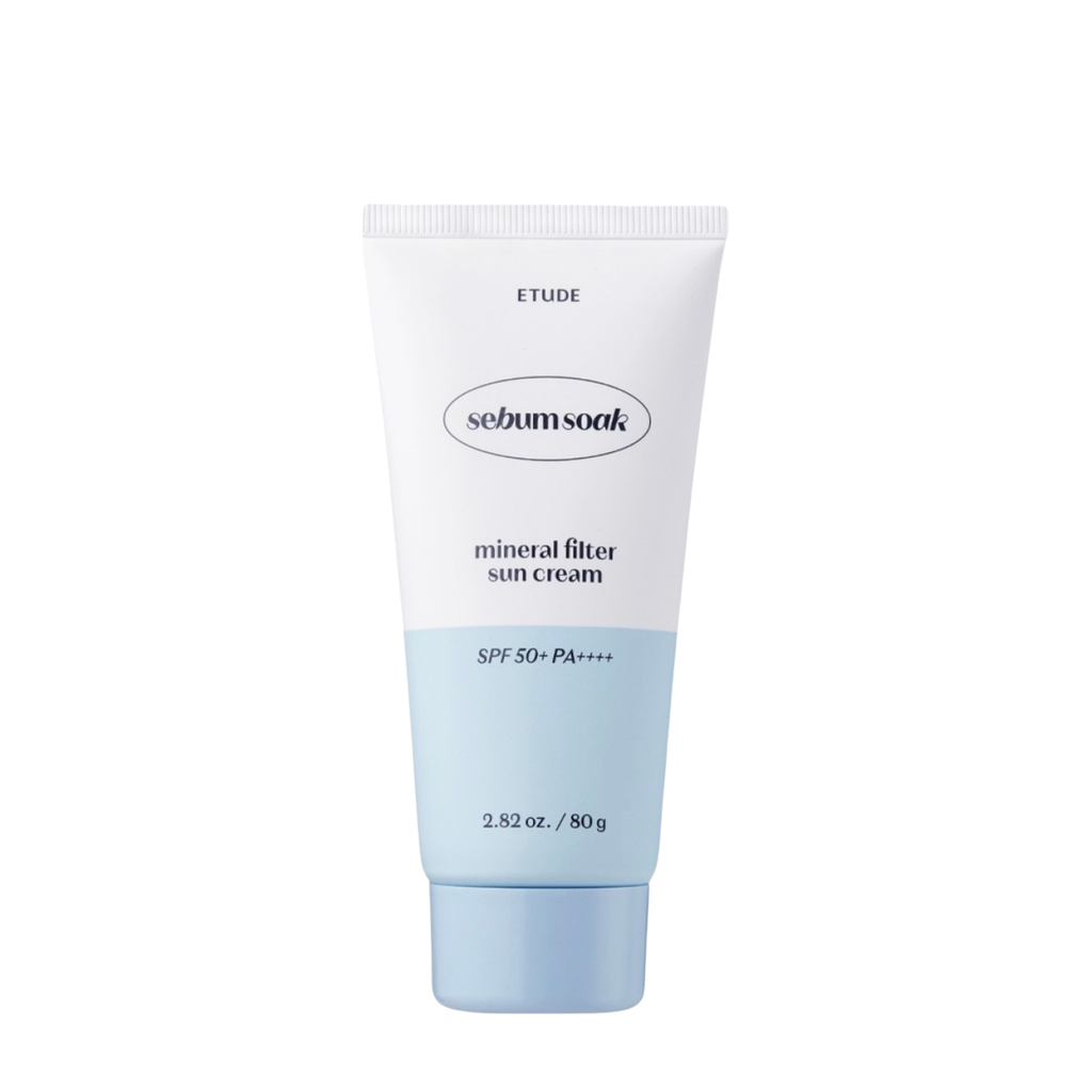 ETUDE Sebum Soak Mineral Filter Sun Cream SPF50+ PA++++ 80g