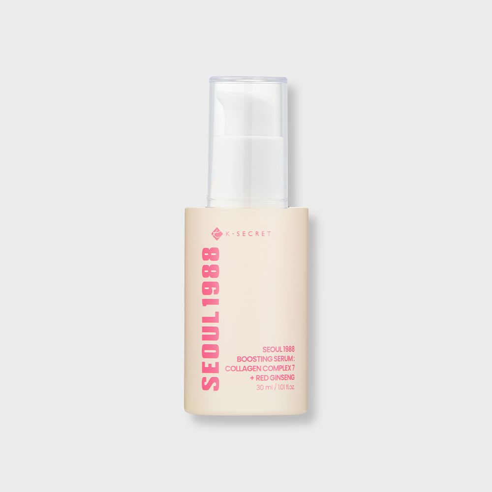 K-SECRET SEOUL 1988 Boosting Serum : Collagen Complex7 + Red Ginseng 30ml