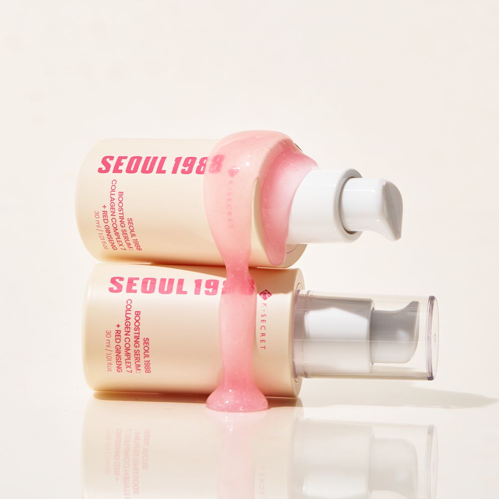K-SECRET SEOUL 1988 Boosting Serum : Collagen Complex7 + Red Ginseng 30ml