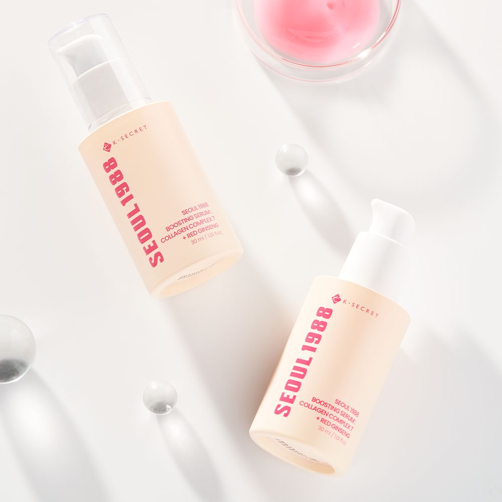 K-SECRET SEOUL 1988 Boosting Serum : Collagen Complex7 + Red Ginseng 30ml