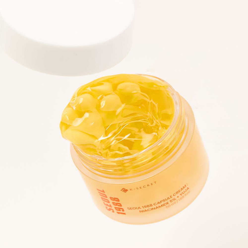 K-SECRET SEOUL 1988 Capsule Cream : Niacinamide 5% + Yuja 50ml