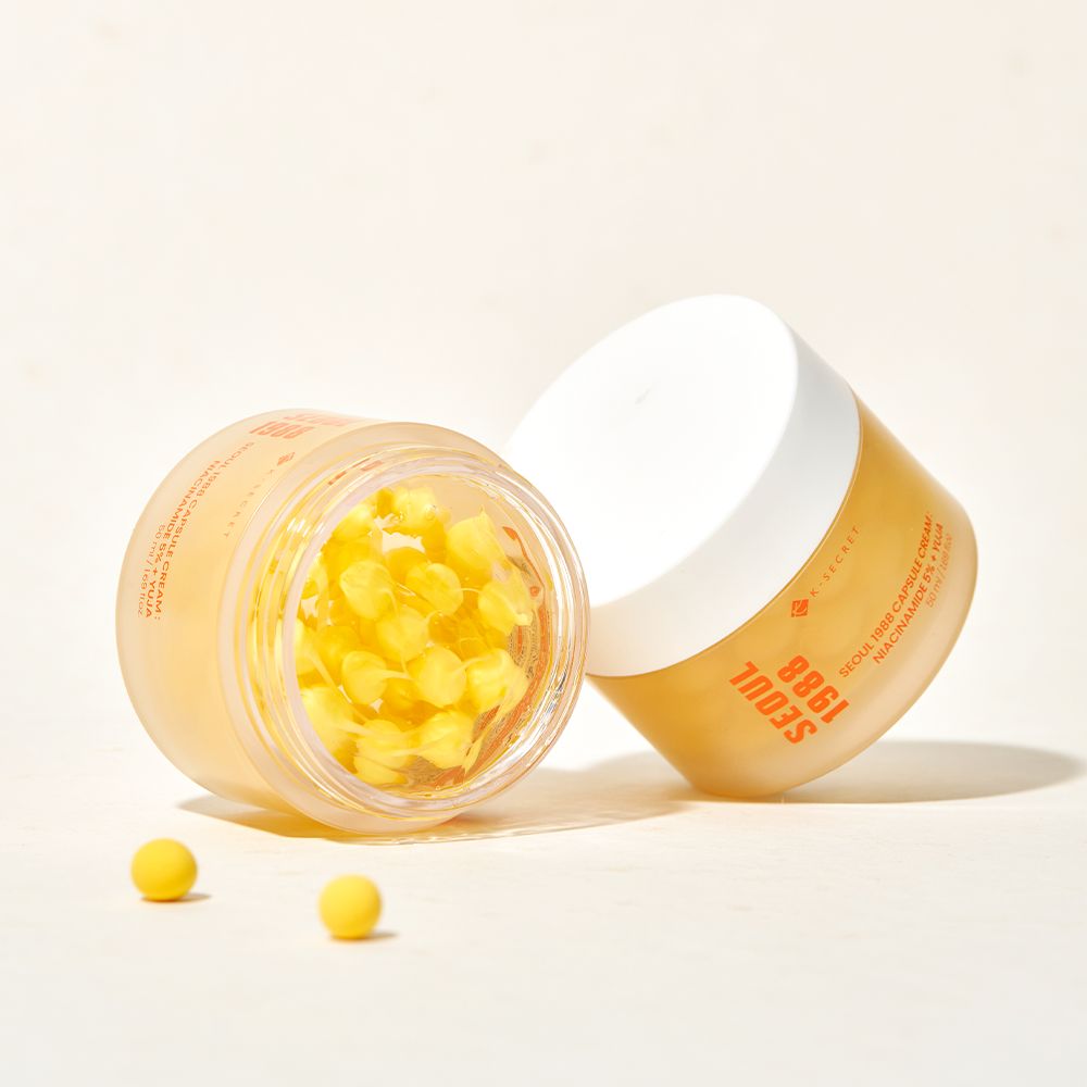 K-SECRET SEOUL 1988 Capsule Cream : Niacinamide 5% + Yuja 50ml