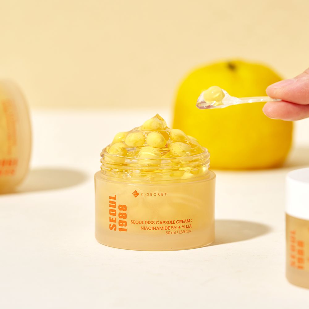 K-SECRET SEOUL 1988 Capsule Cream : Niacinamide 5% + Yuja 50ml