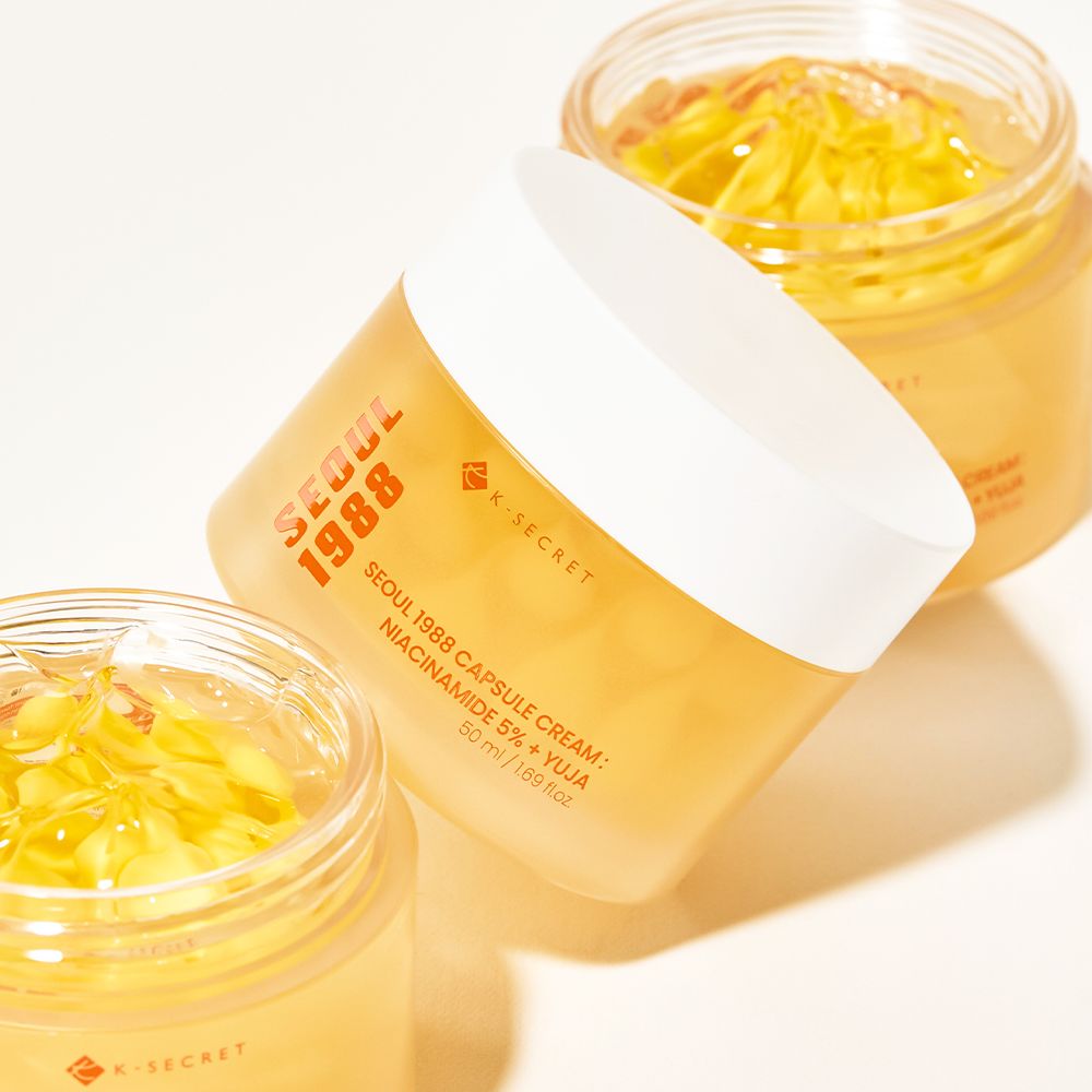 K-SECRET SEOUL 1988 Capsule Cream : Niacinamide 5% + Yuja 50ml