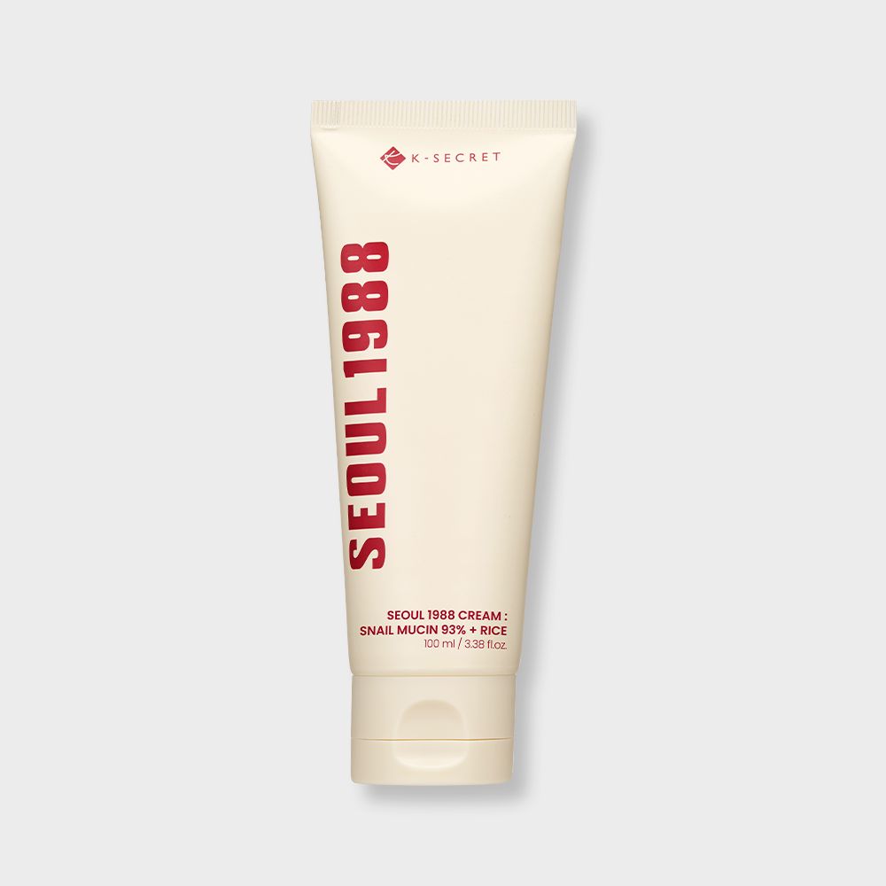 K-SECRET SEOUL 1988 Cream : Snail Mucin 93% + Rice 100ml