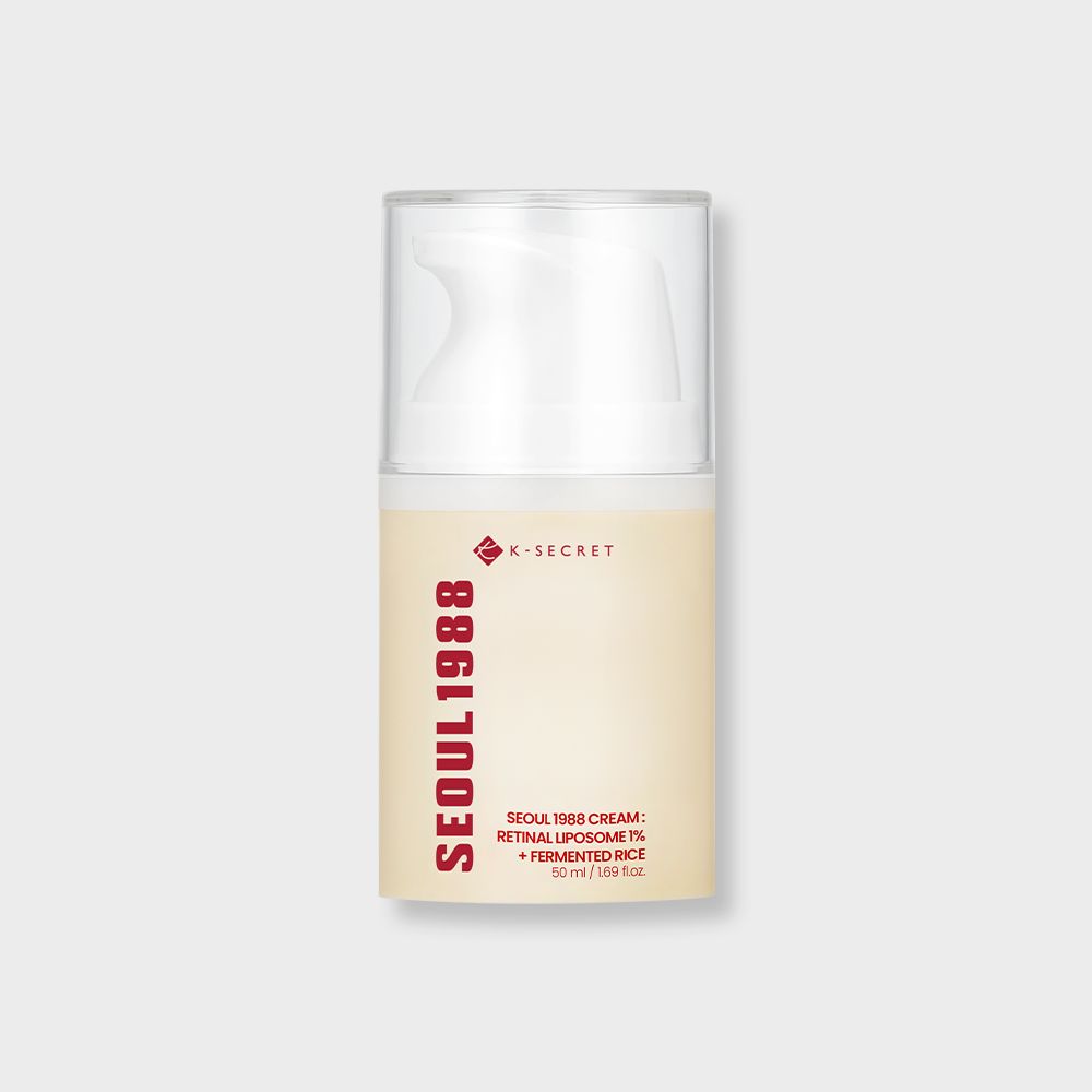 K-SECRET SEOUL 1988 Cream : Retinal Liposome 1% + Fermented Rice 50ml