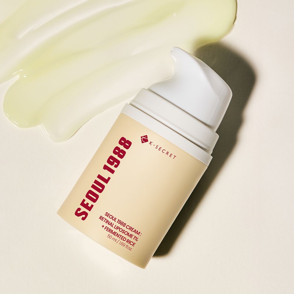 K-SECRET SEOUL 1988 Cream : Retinal Liposome 1% + Fermented Rice 50ml