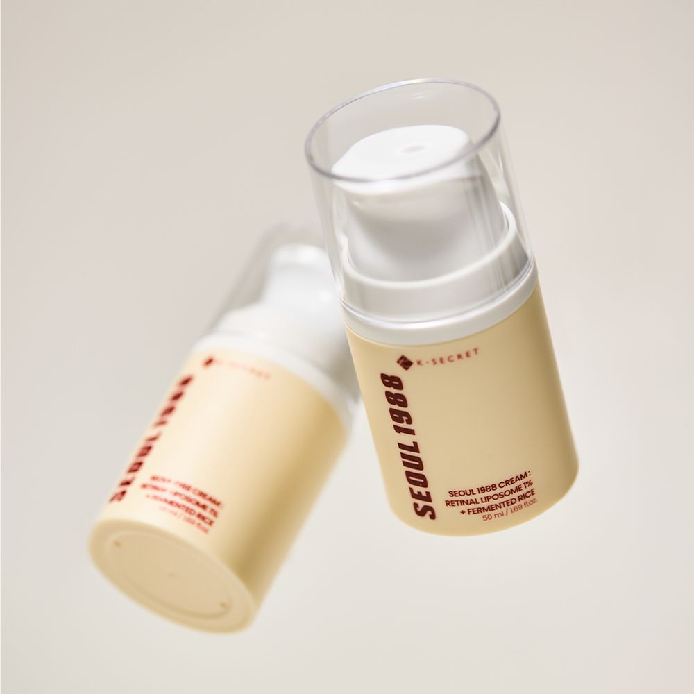 K-SECRET SEOUL 1988 Cream : Retinal Liposome 1% + Fermented Rice 50ml