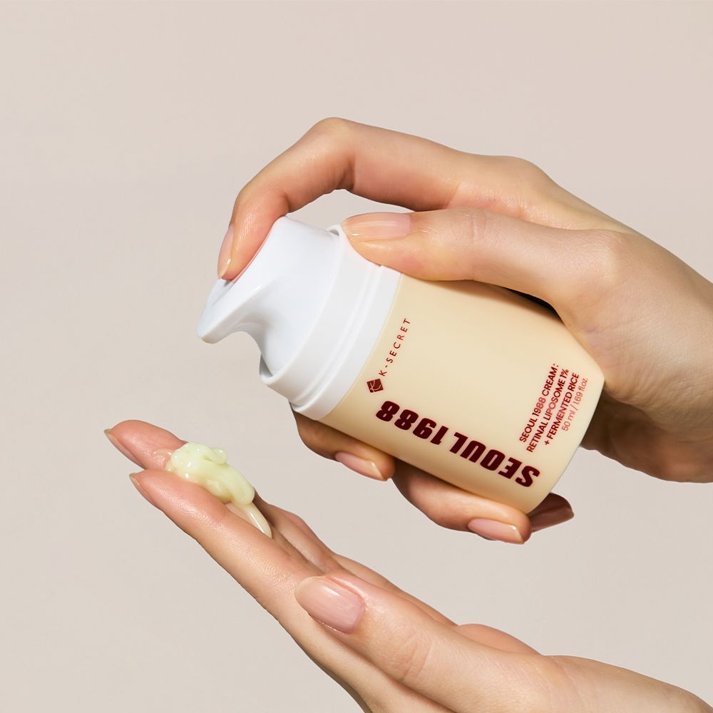 K-SECRET SEOUL 1988 Cream : Retinal Liposome 1% + Fermented Rice 50ml
