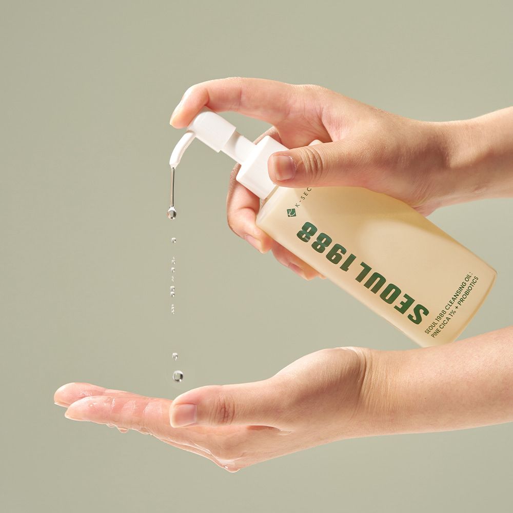 K-SECRET SEOUL 1988 Cleansing Oil : Pine Cica 1% + Probiotics 200ml