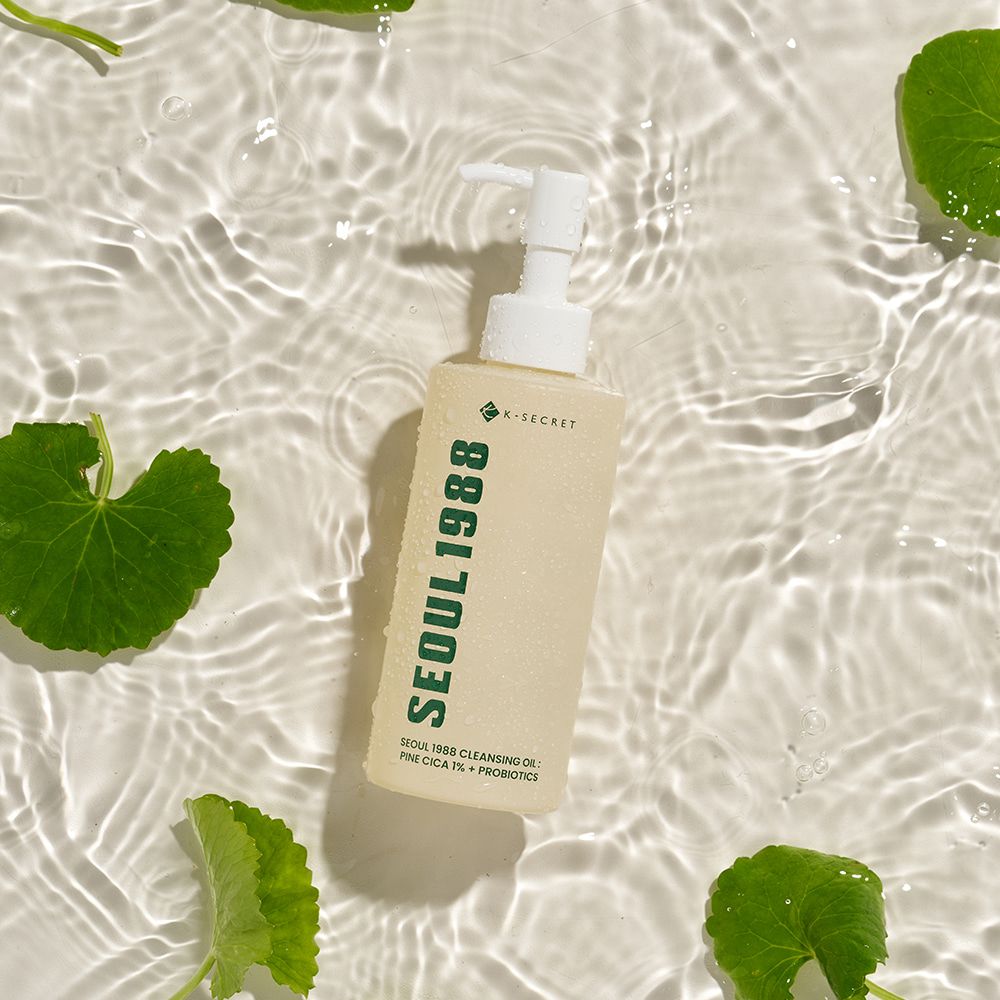 K-SECRET SEOUL 1988 Cleansing Oil : Pine Cica 1% + Probiotics 200ml