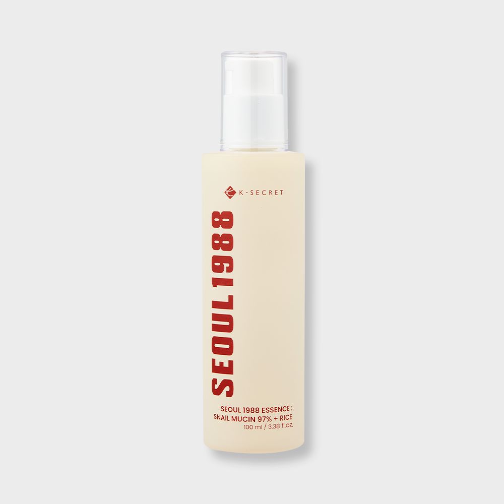 K-SECRET SEOUL 1988 Essence : Snail Mucin 97% + Rice 100ml