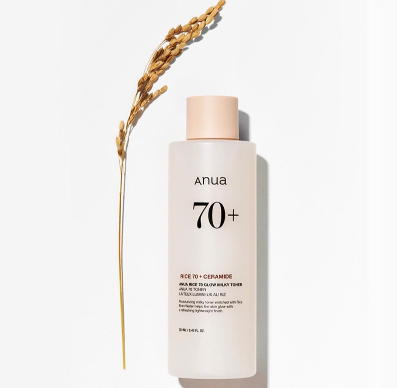 Anua Rice 70 Glow Milky Toner 250ml