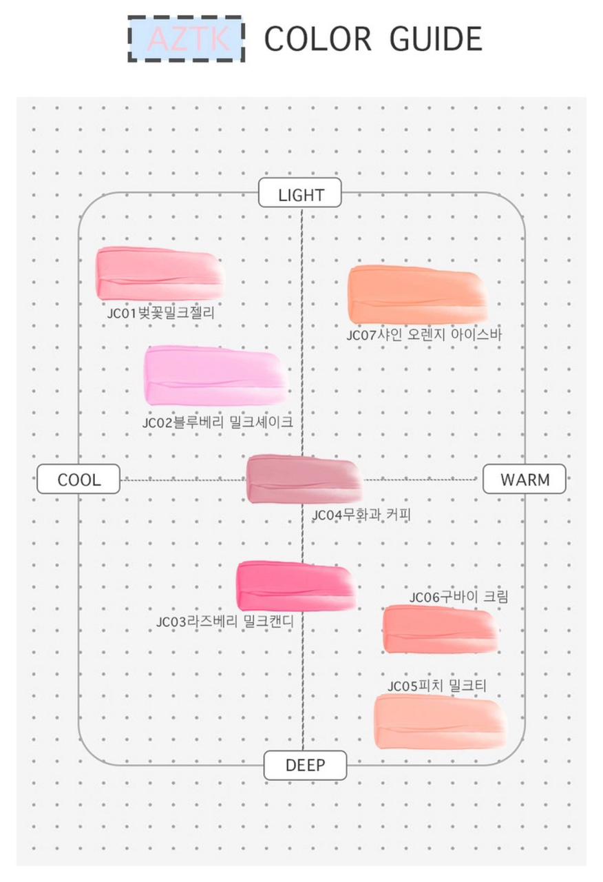 AZTK Jello Color Liquid Blush 5ml