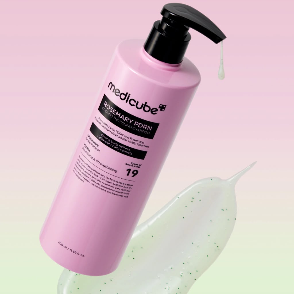 Medicube Rosemary PDRN Cooling Thickening Shampoo 400ml