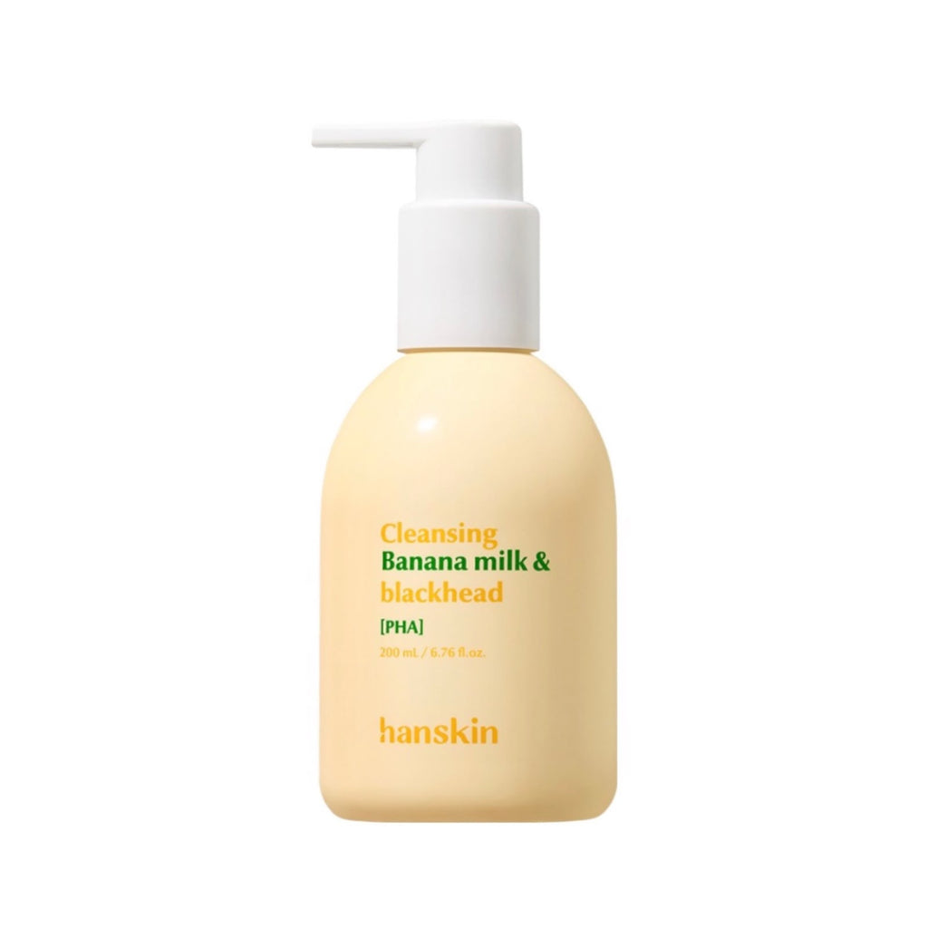 HANSKIN Cleansing Banana Milk & Blackhead PHA 200ml