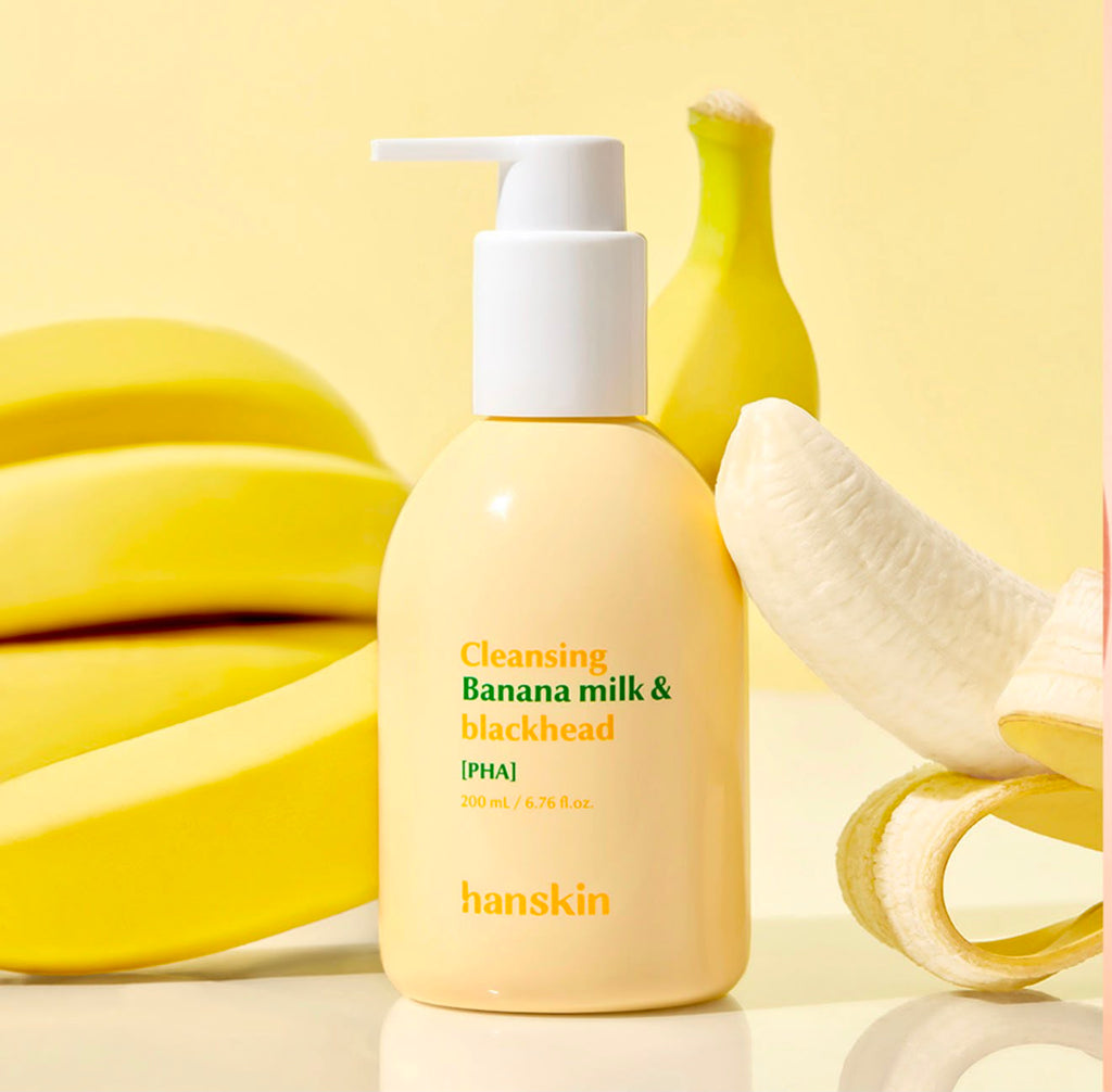 HANSKIN Cleansing Banana Milk & Blackhead PHA 200ml