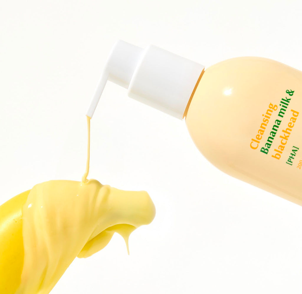 HANSKIN Cleansing Banana Milk & Blackhead PHA 200ml