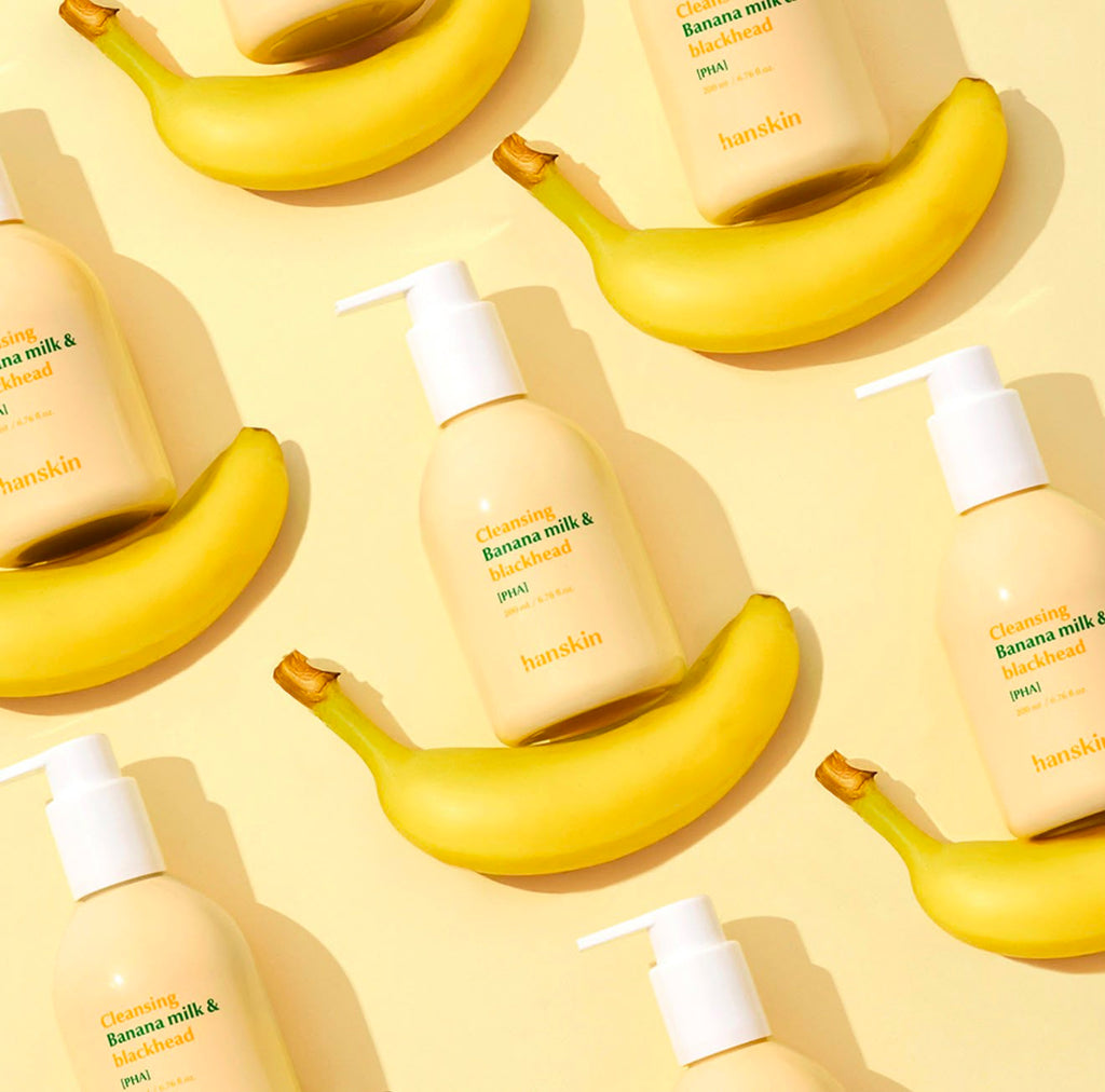 HANSKIN Cleansing Banana Milk & Blackhead PHA 200ml