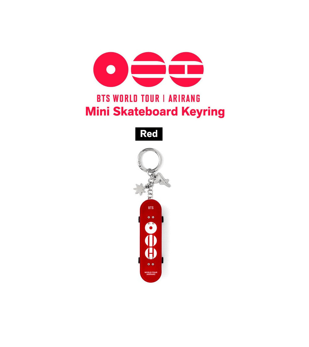 BTS Mini Skateboard Keyring ARIRANG MD