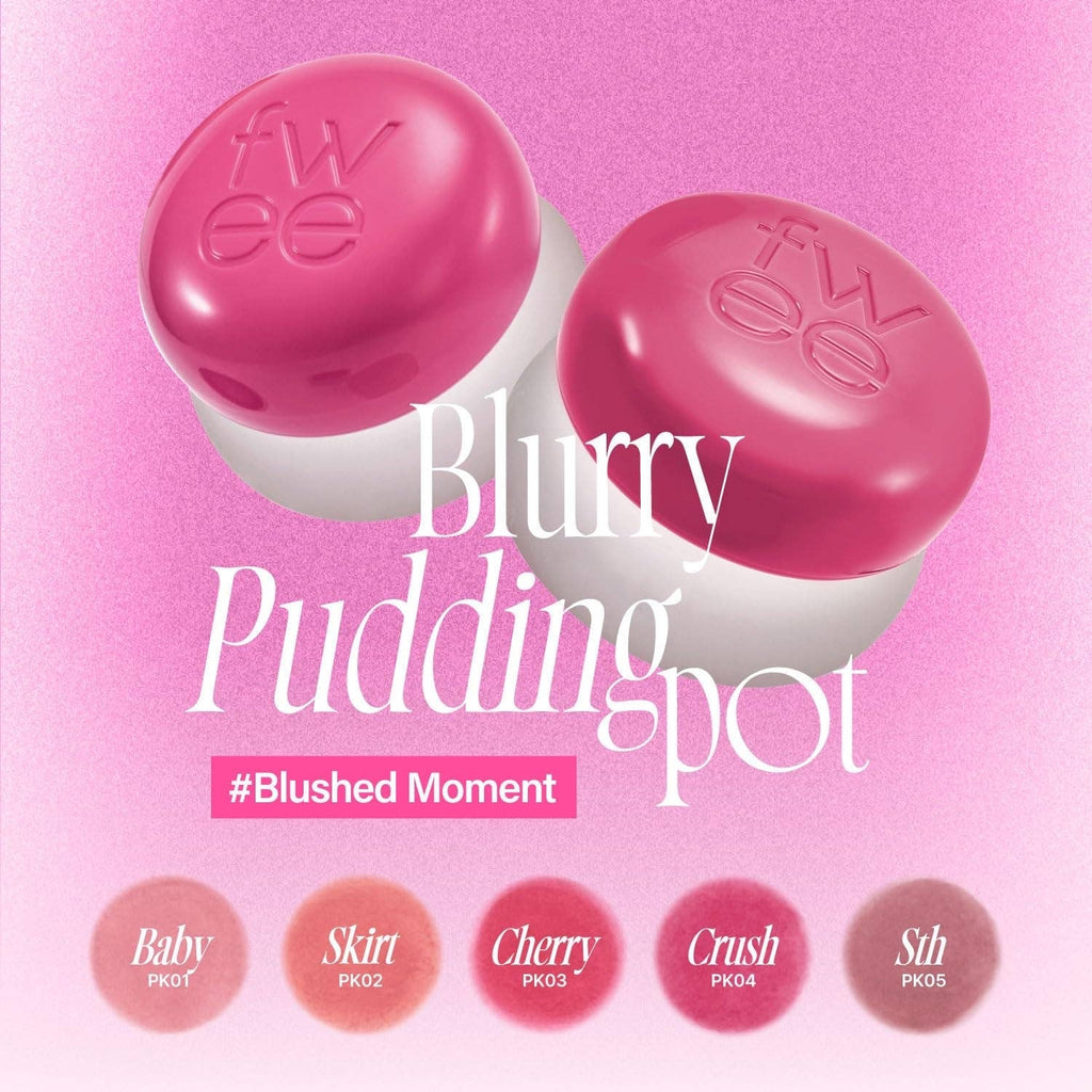 Fwee Lip & Cheek Blurry Pudding Pot 5g