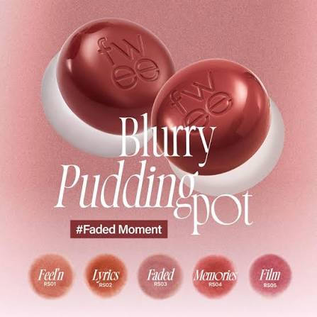 Fwee Lip & Cheek Blurry Pudding Pot 5g