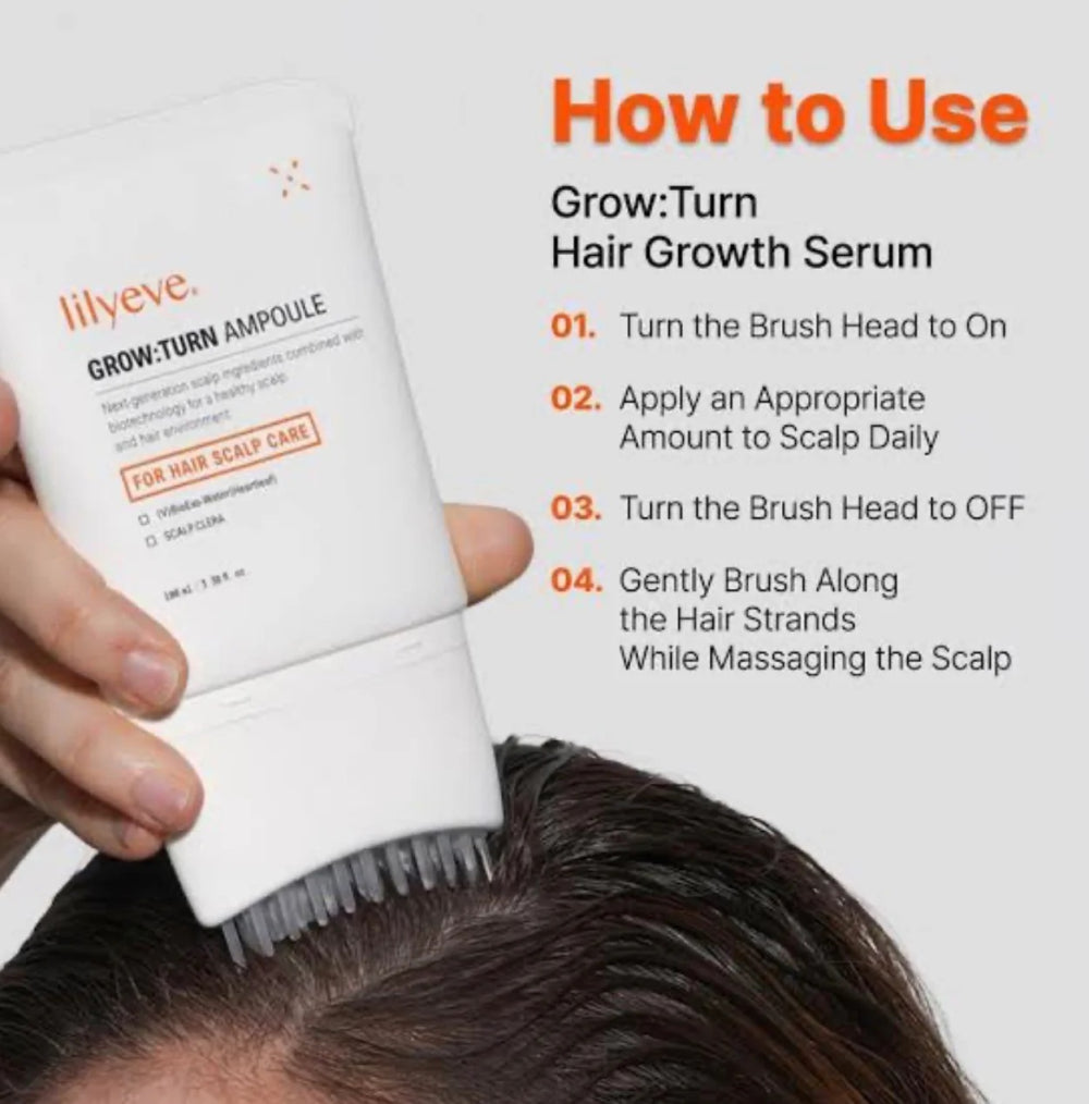 lilyeve Grow:turn Exosome Brush Ampoule 100ml