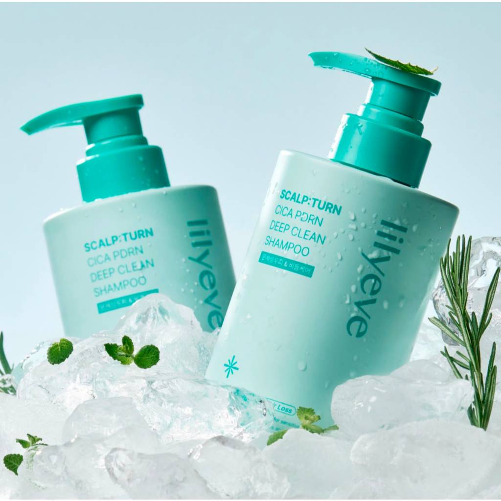 lilyeve Scalp:Turn Cica PDRN Deep Clean Shampoo 500g