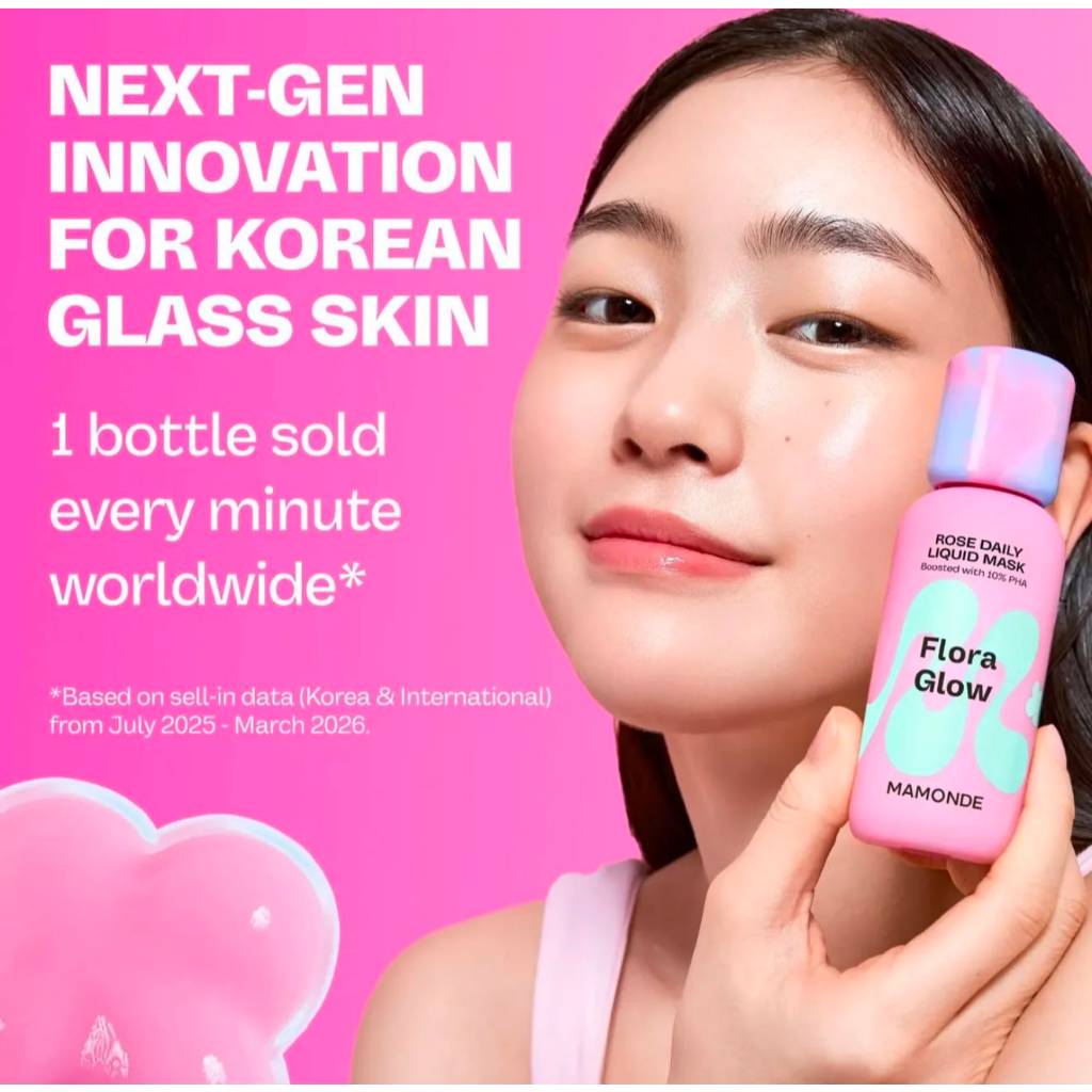 MAMONDE Flora Glow Rose Liquid Mask 80ml