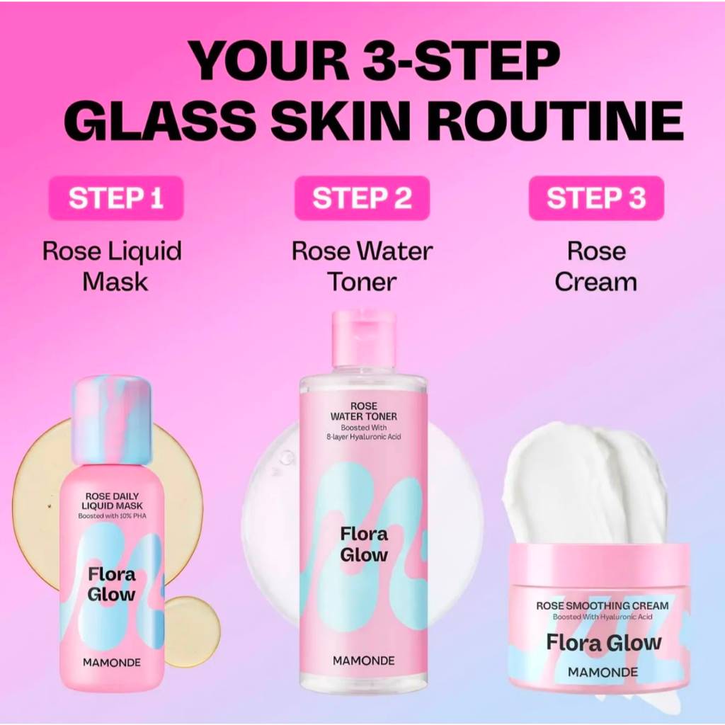 MAMONDE Flora Glow Rose Liquid Mask 80ml
